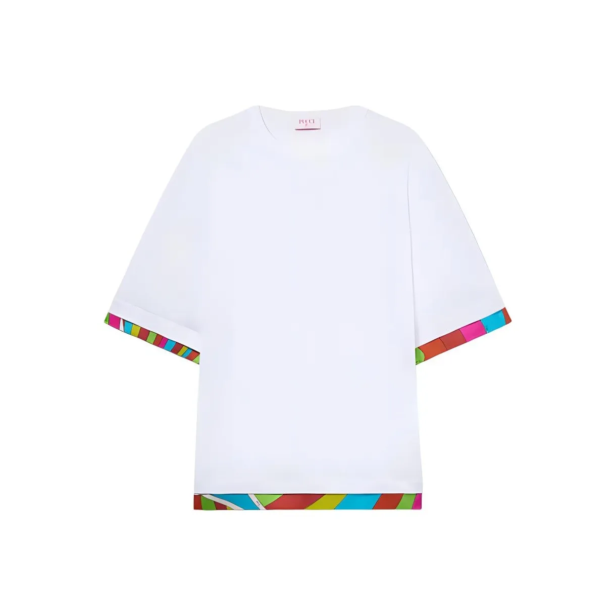 Pucci Iride print Cotton T shirt