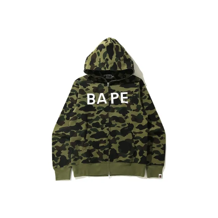 Bape X Anti Social Social Club 1st Camo Full Zip Hoodie FW19