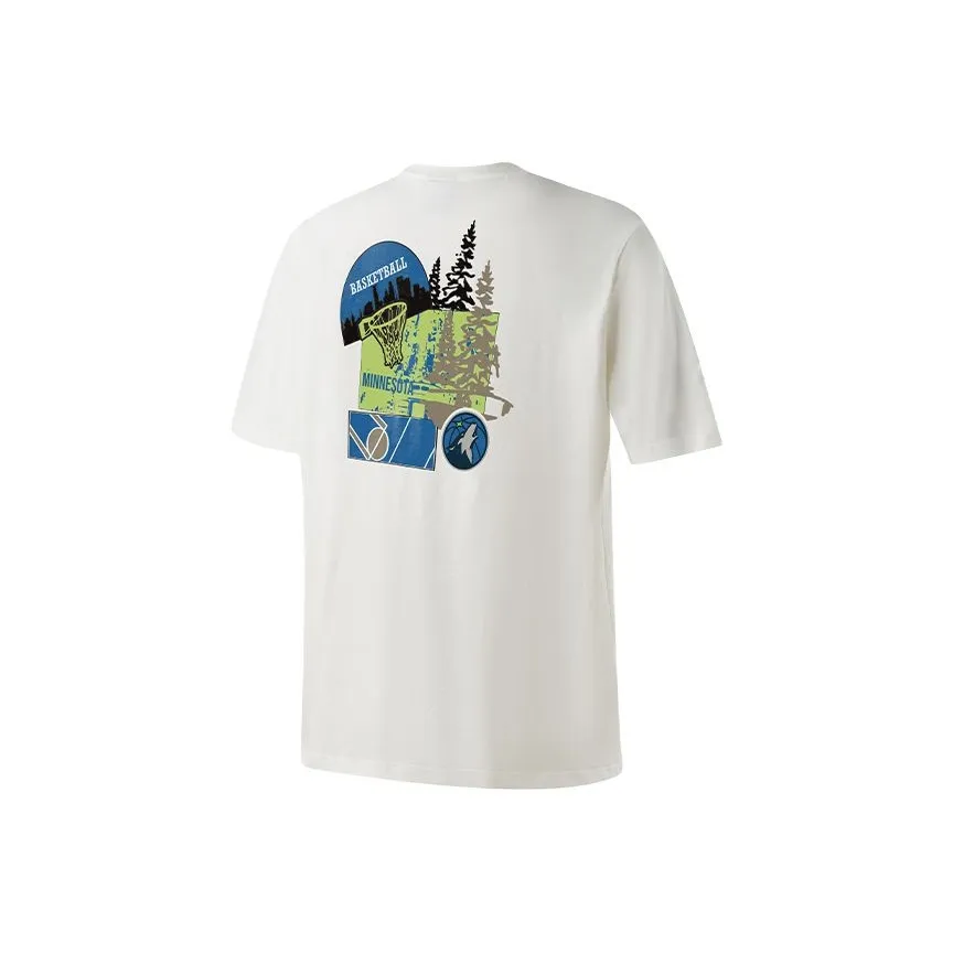 NBA TEAM WHITE Унисекс Футболки