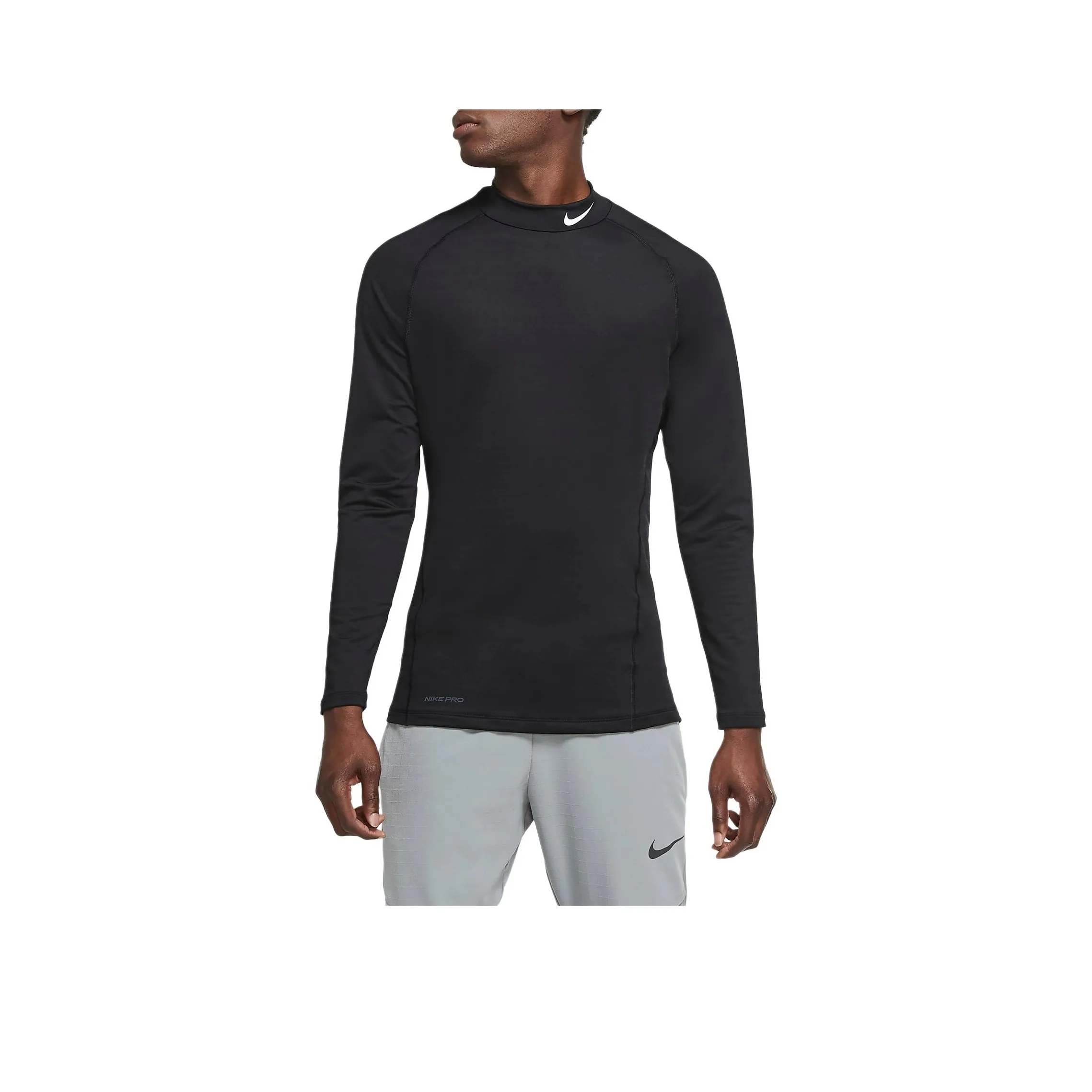 Nike Pro Мужские Черные T-Рубашки