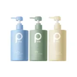 3종 세트: 씨 솔트 샤워 젤 505ml + 씨위드 비듬 치료 샴푸 505ml + 씨위드 헤어 컨디셔너 505ml
