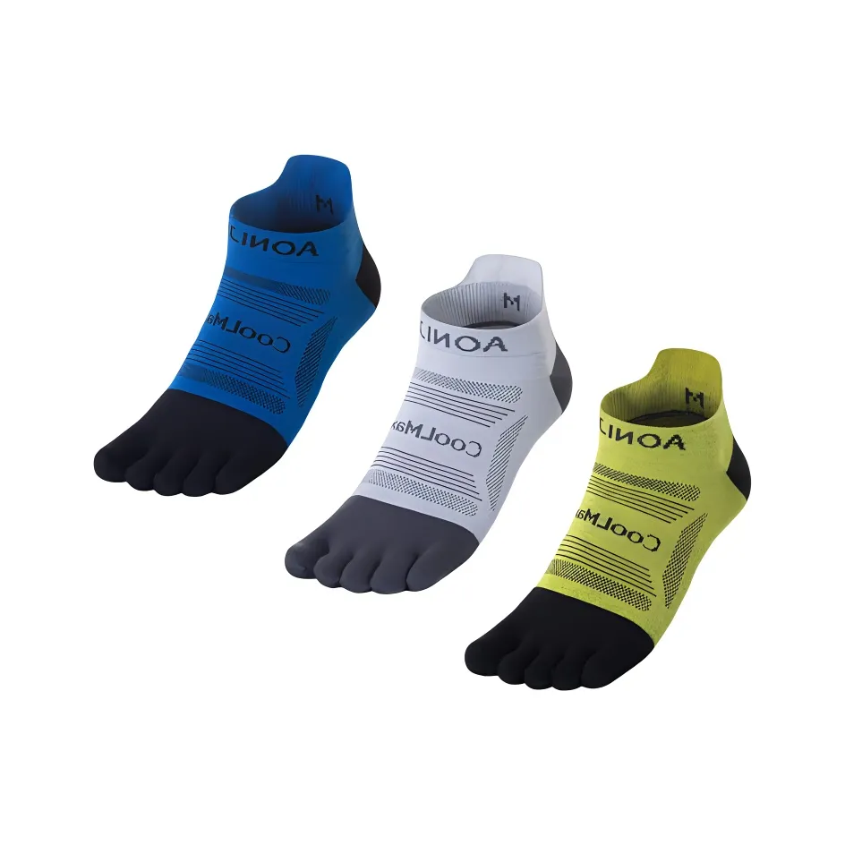 AONIJIE Смешанный цвет, 3 шт, унисекс, беговые носки