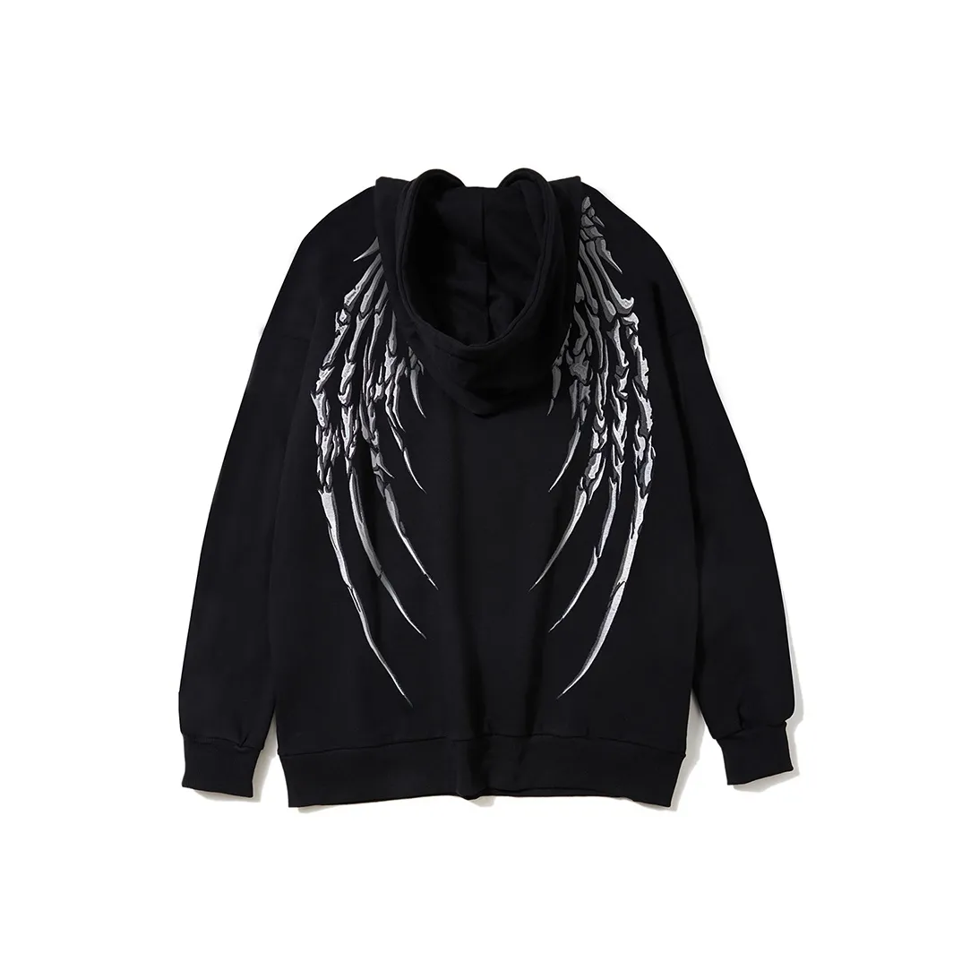 MIRACLE KILL С капюшоном свободный крой свитшот унисекс