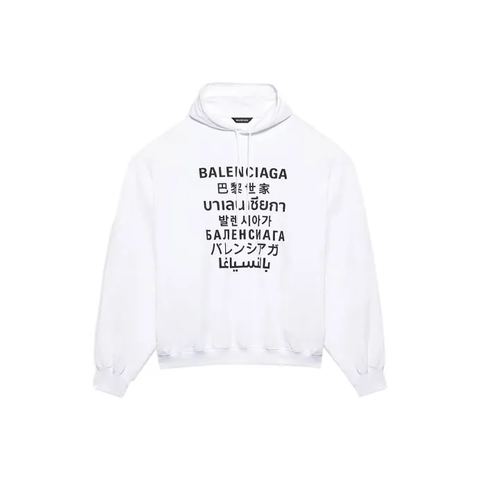 Balenciaga Languages Sport Hoodie