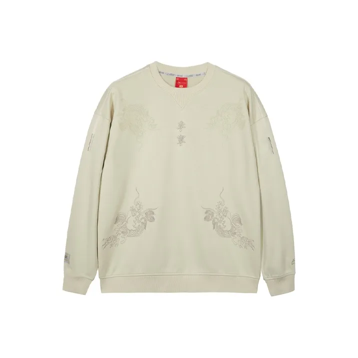 LINING Sports Fashion Collection Толстовка Унисекс Ма Серый Зеленый