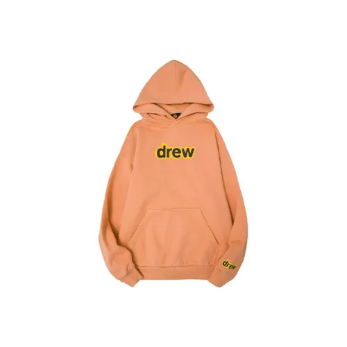 Drew House Letter Logo Series Персиково-розовый Унисекс Свитшоты