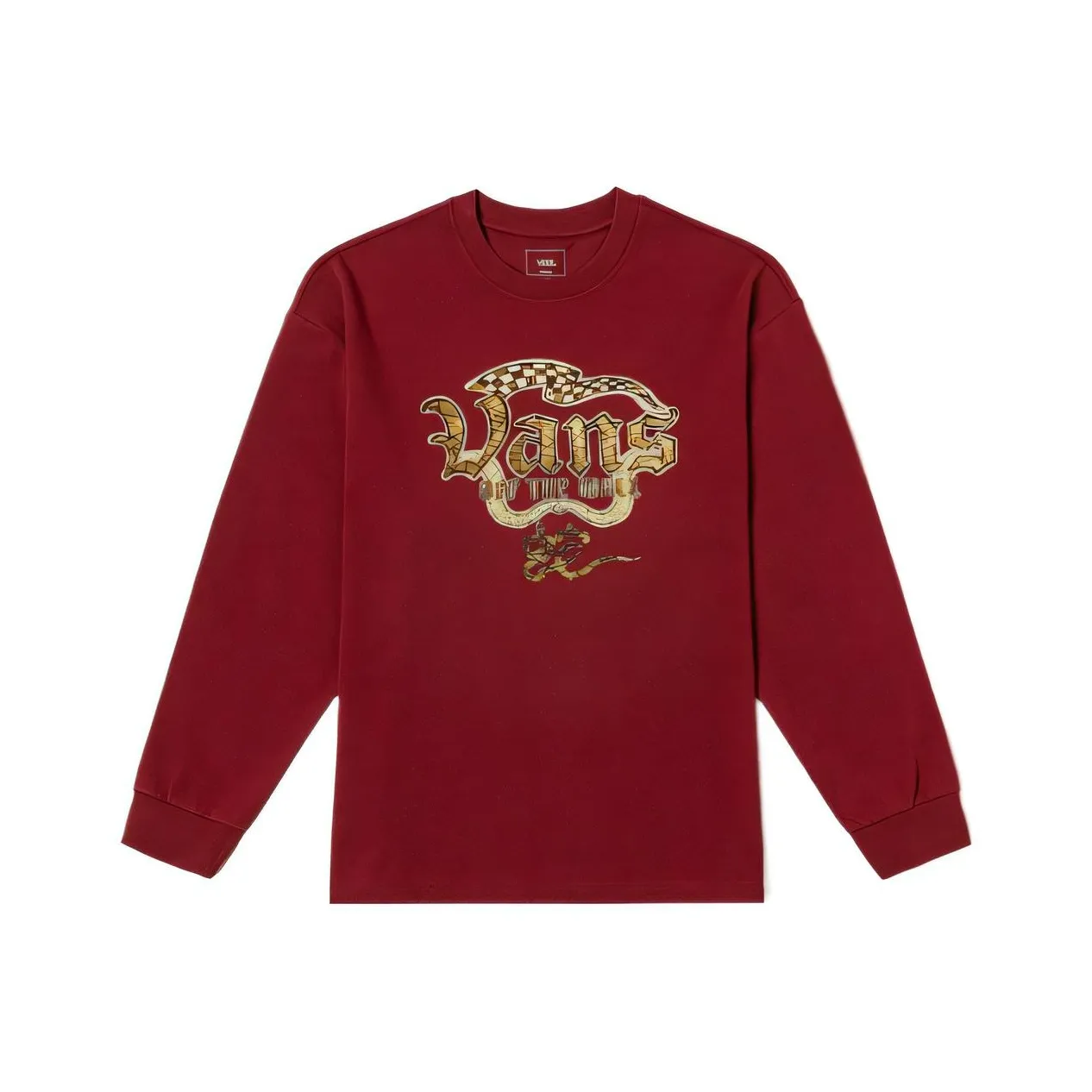 VANS TEE LS Красный Унисекс Футболка