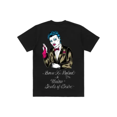 Union Born X Raised Collaboration Мужские футболки