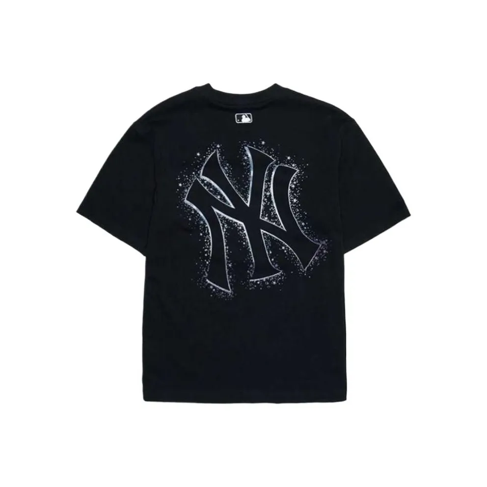 MLB Base Logo New York Yankees SS25 T-Shirt Unisex Black