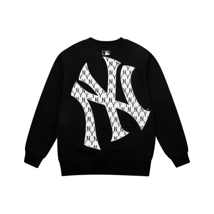 MLB Old Flower Черный Унисекс Свитшоты