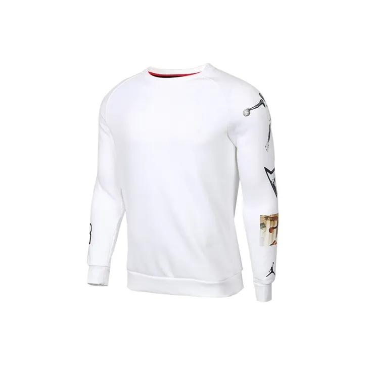 Jordan Air Jordan Sweatshirts Men's White