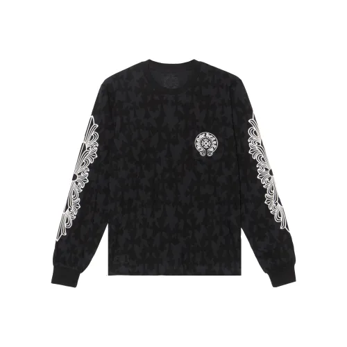 Chrome Hearts Черная Унисекс Футболка