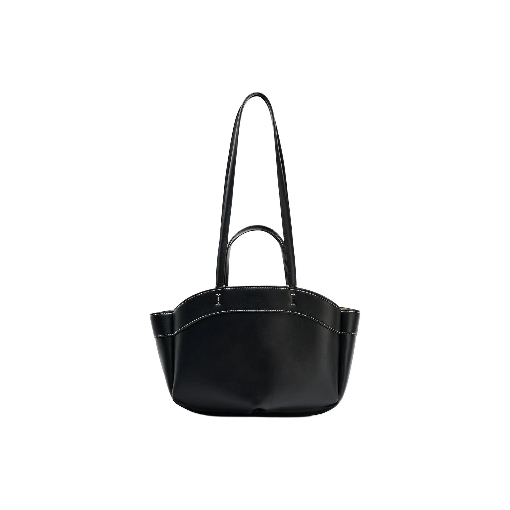 ZARA ПУ (полиуретан) Тоут Сумка Сумка для покупок Сумка на плечо Сумка Женская Черная