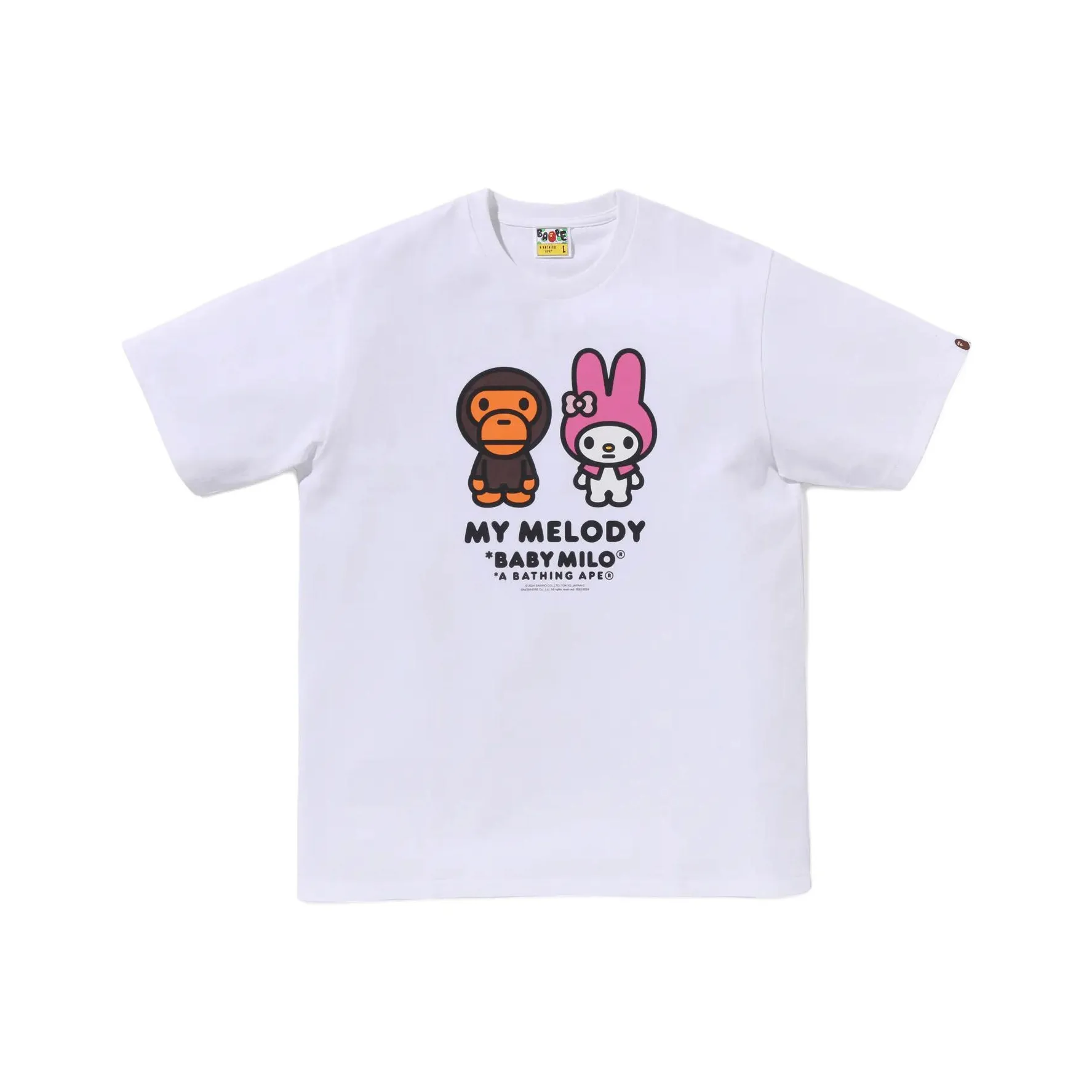 Bape X My Melody Baby Milo Tee