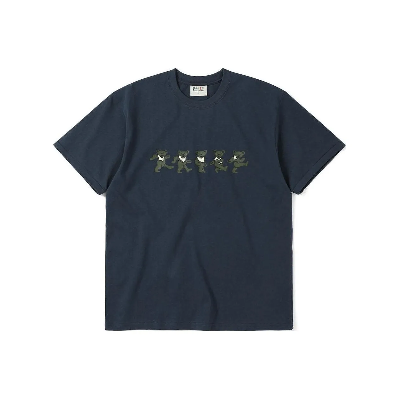 Thisisneverthat x Grateful Dead T Shirt Unisex Navy Blue