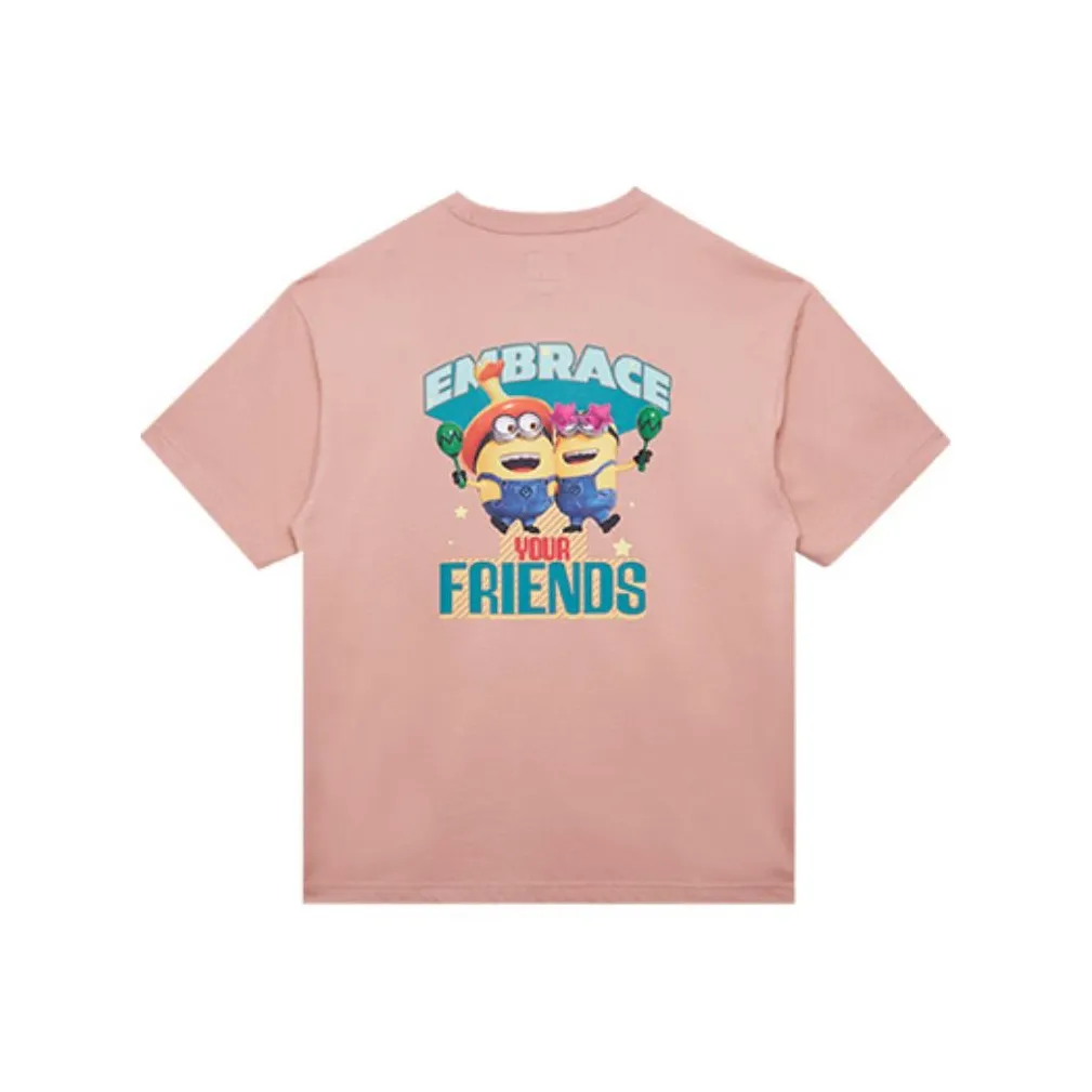 New Era Minions Co branded Edition T Shirts Unisex Pink