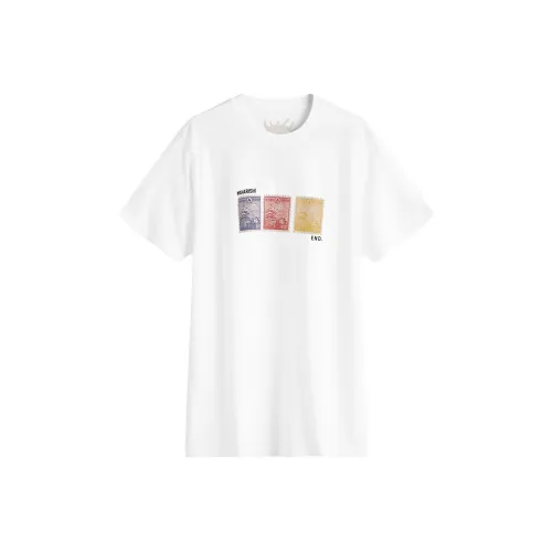Maharishi END. Co Брендированные Рубашки Мужские Белые