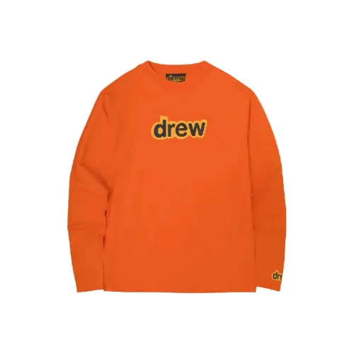 Drew House Letter Logo Series Апельсин Унисекс Свитшоты