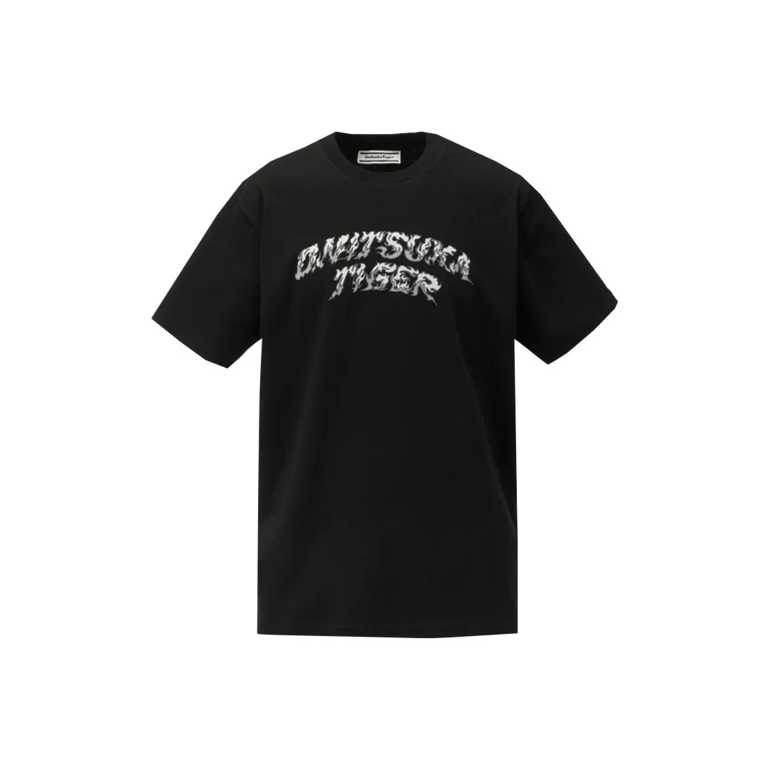 Onitsuka Tiger T Shirt Unisex Black