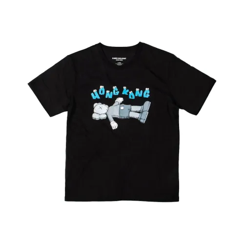KAWS Черная Мужская Рубашка