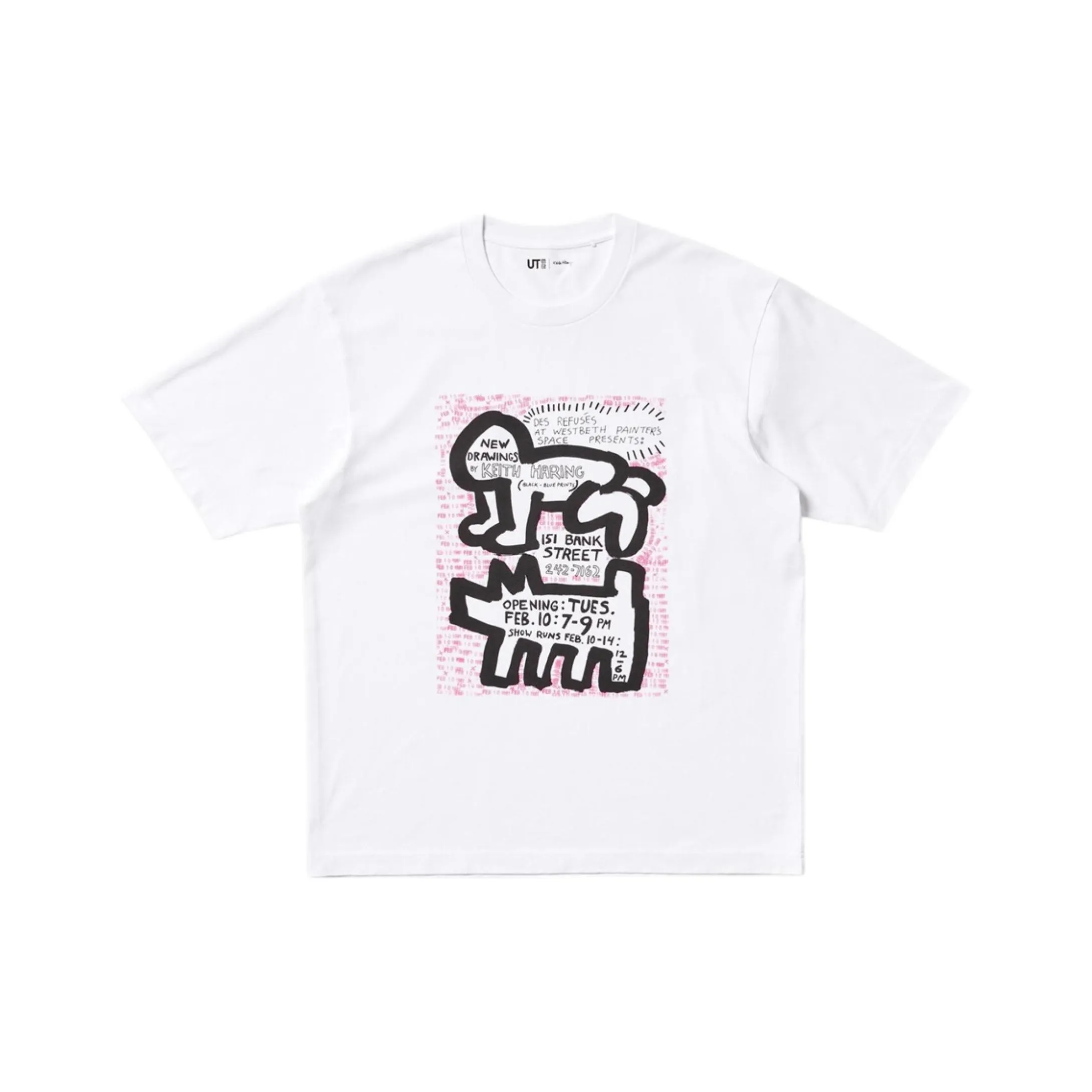 UNIQLO x ·/Keith Haring UNIQLO X Keith Haring Co branded Series SS25 T Shirt Unisex White