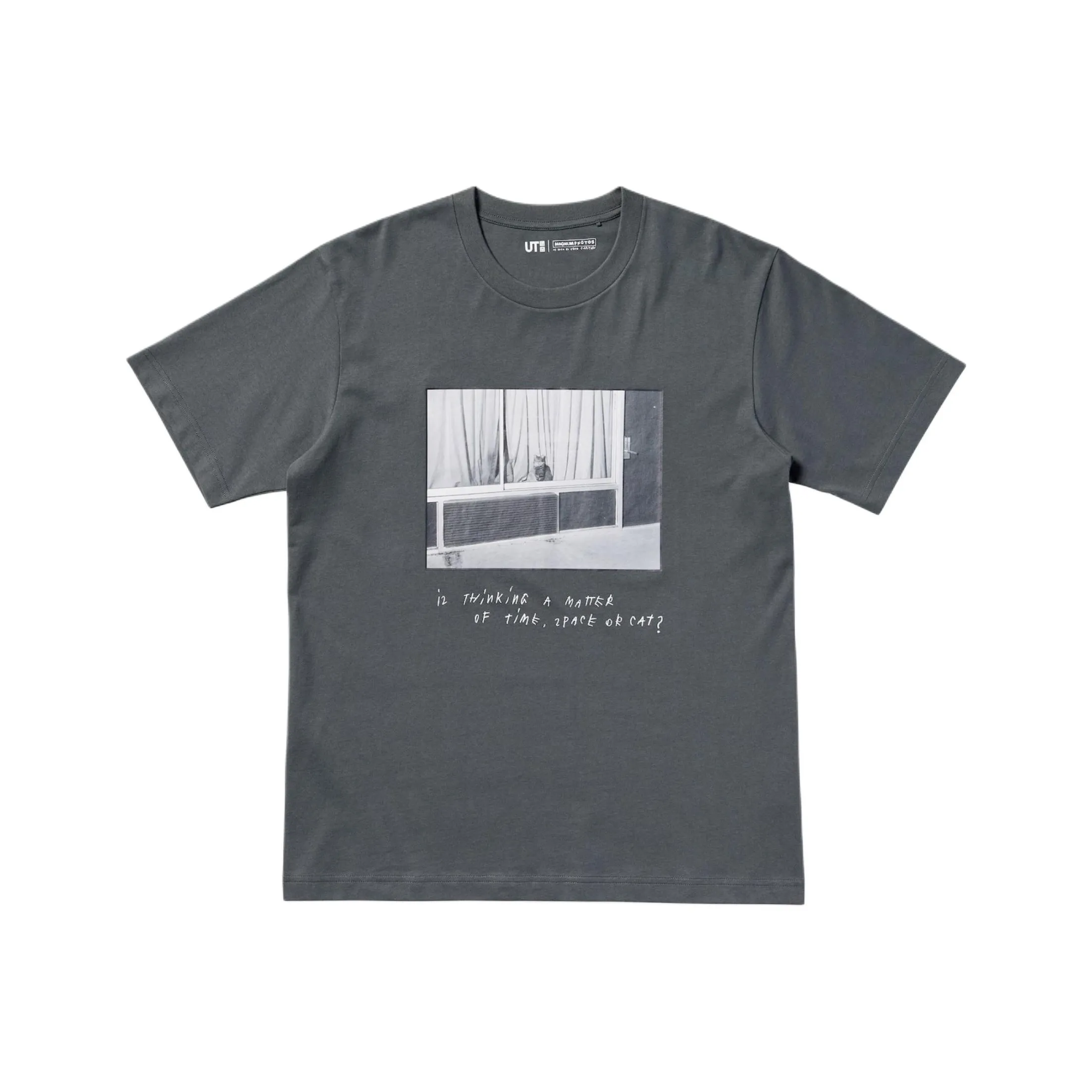 UNIQLO x MAGNUM PHOTOS MAGNUM PHOTOS Collaboration T Shirt Unisex Dark Gray