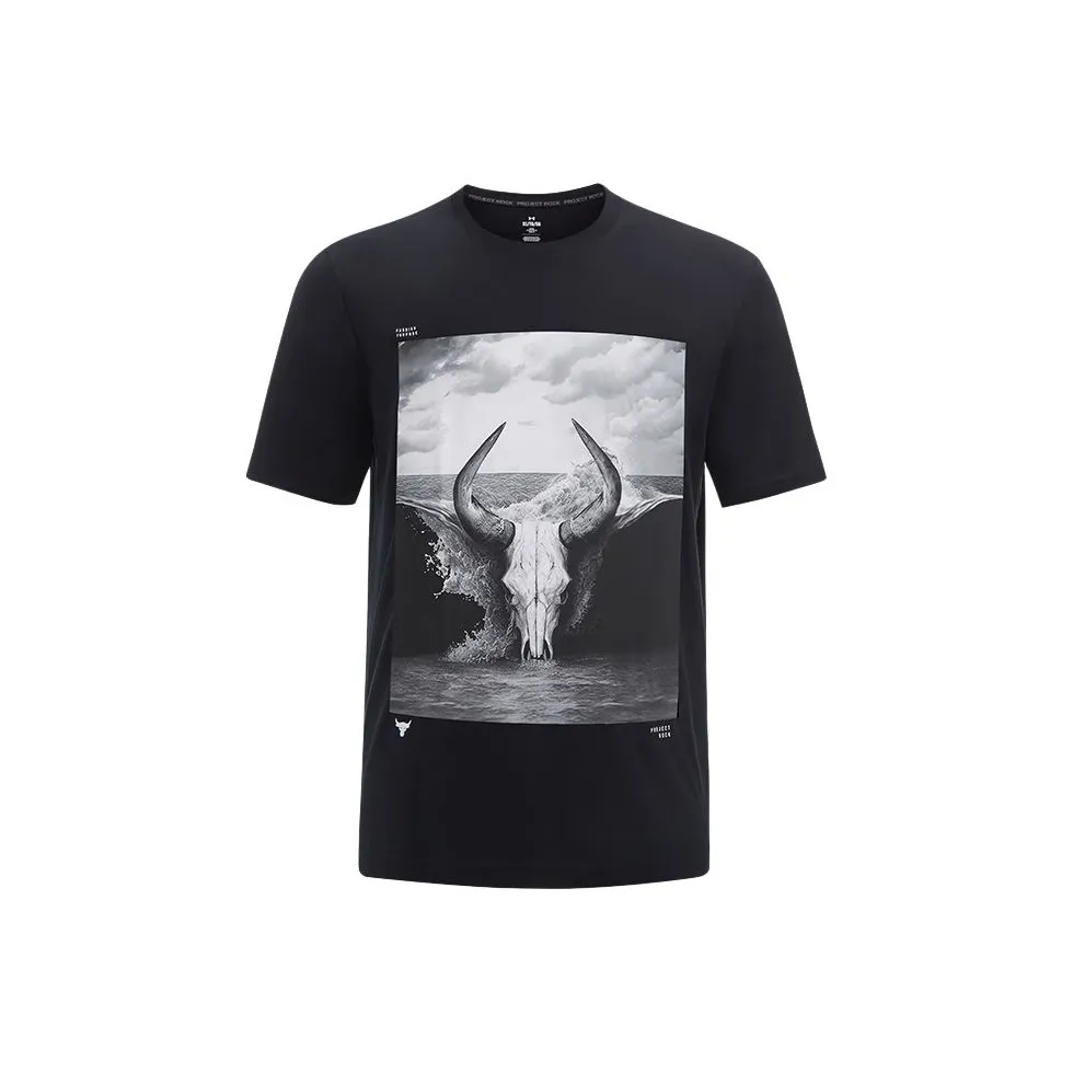 Under Armour T-Shirt Мужской Черный