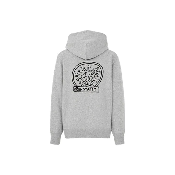 UNIQLO x Keith Haring x Токио Свитшот Унисекс Серый