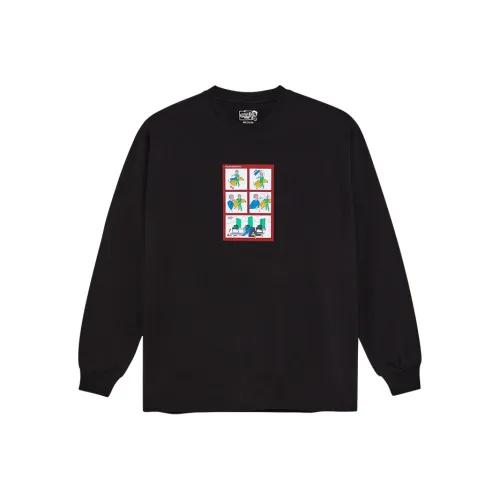 POLAR SKATE CO Черная унисекс футболка