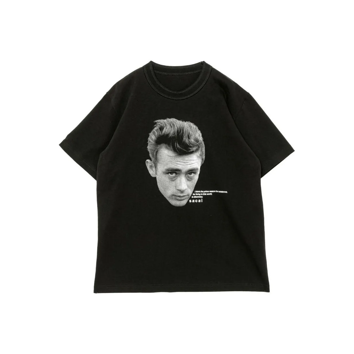 Sacai James Dean Graphic Printed Crewneck T Shirt