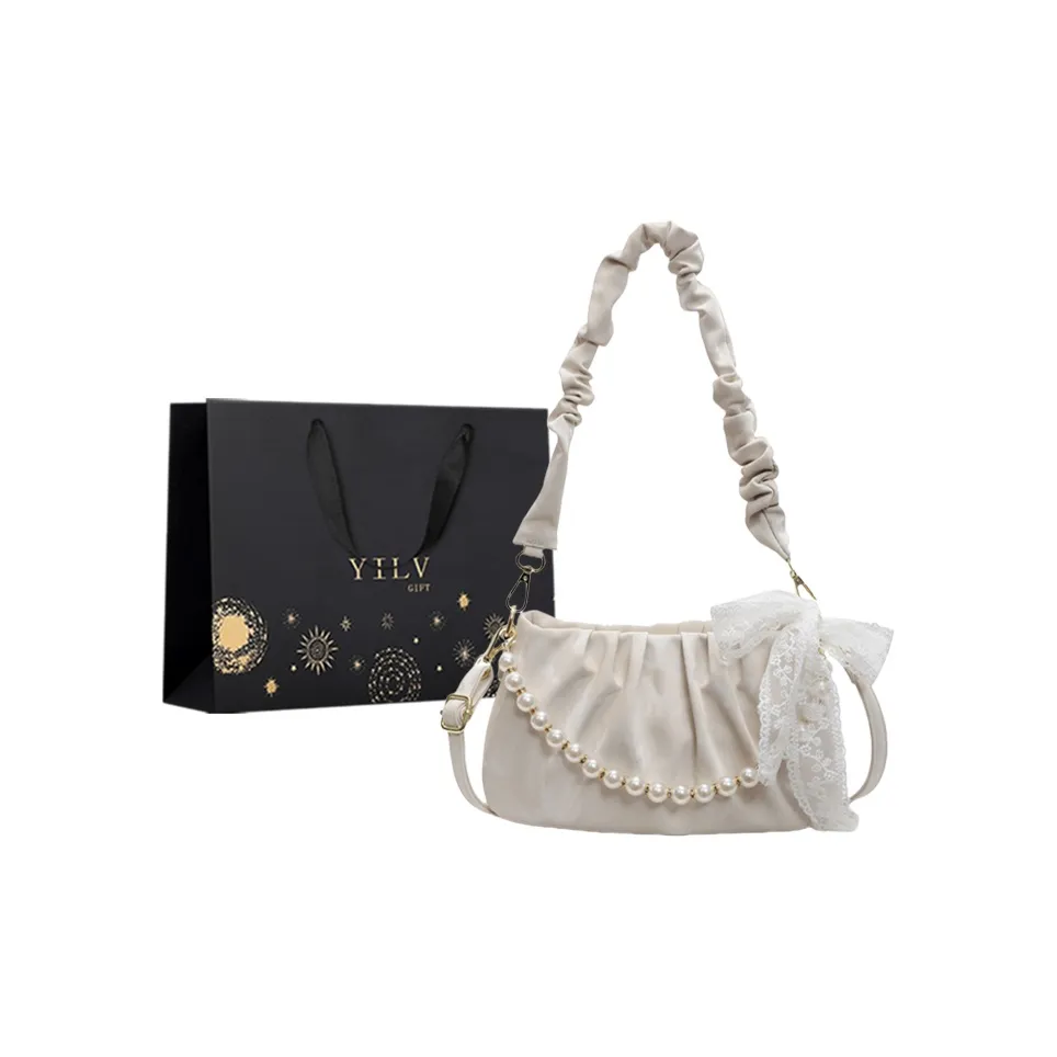 Yi Brigade ПУ (полиуретан) Сумка через плечо Стандартная Женская Экрю Розовый Серебристый Черный