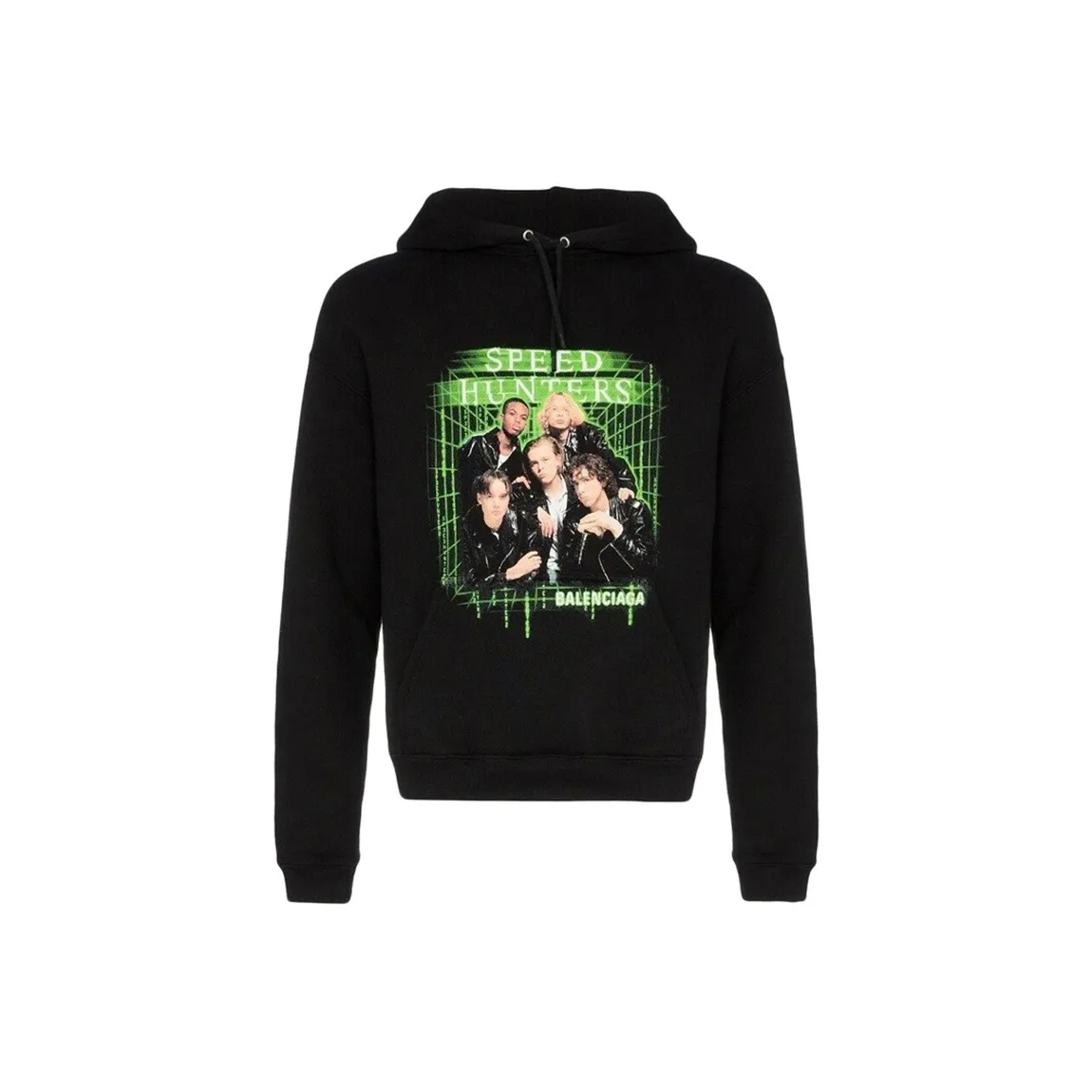 Balenciaga Свитшот Стандартный крой Унисекс Черный