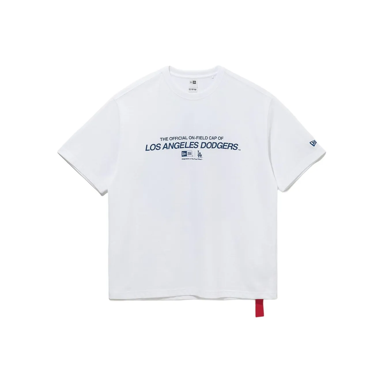 New Era Белый Унисекс Футболка