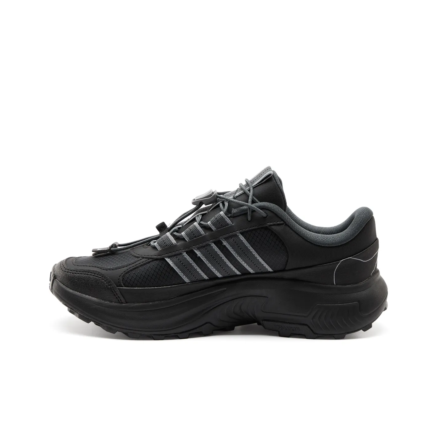 Adidas ROAM WANDER Cushioning Abrasion Resistant Breathable Slip Resistant Low Top Hiking Shoes Unisex Black