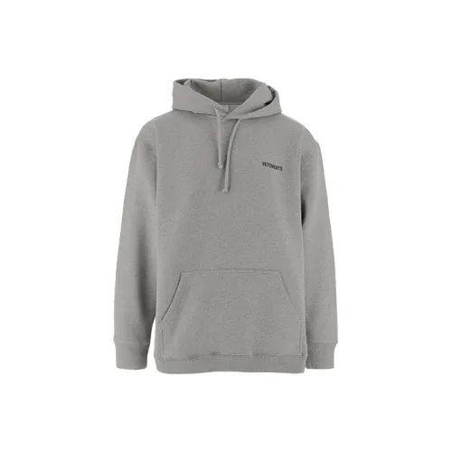 Vetements Серый Унисекс Свитшоты