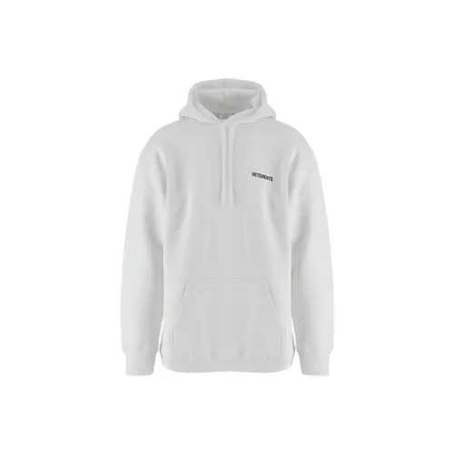 Vetements Белый Унисекс Свитшоты