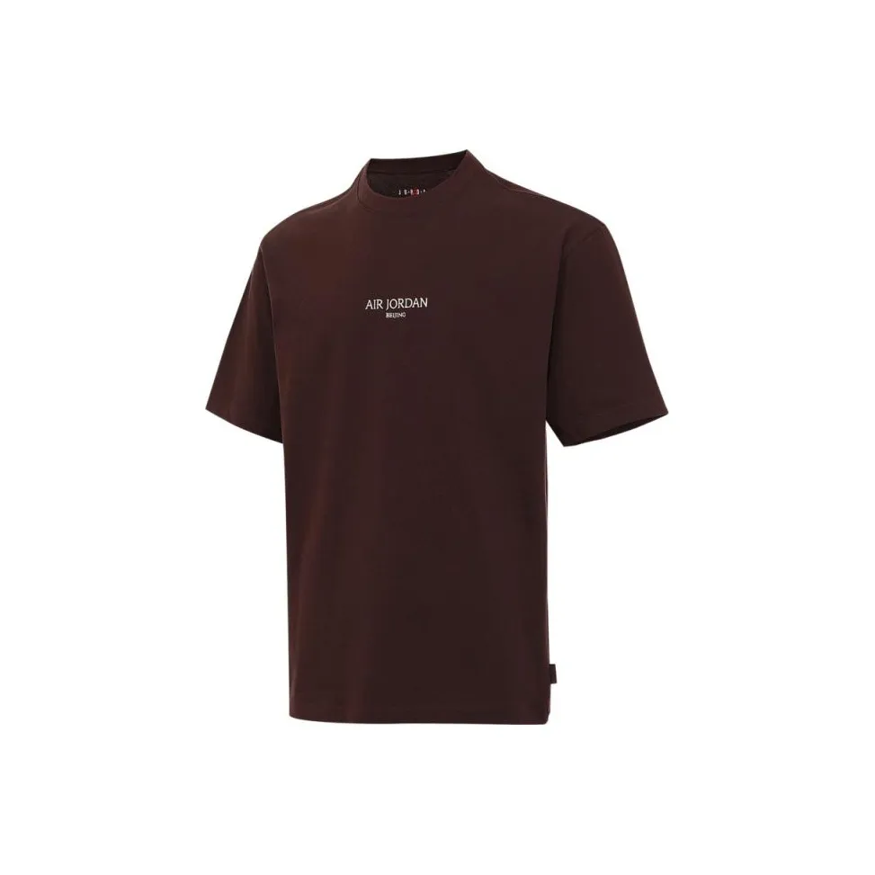 JORDAN Темно-красные Мужские T-рубашки
