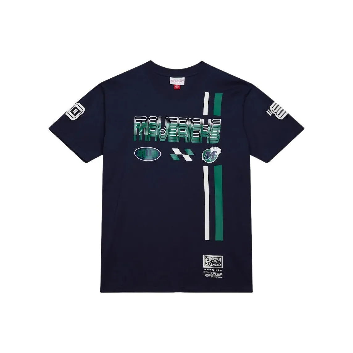 MITCHELL NESS X NBA Dallas Mavericks Футболка Мужская Морской Синий