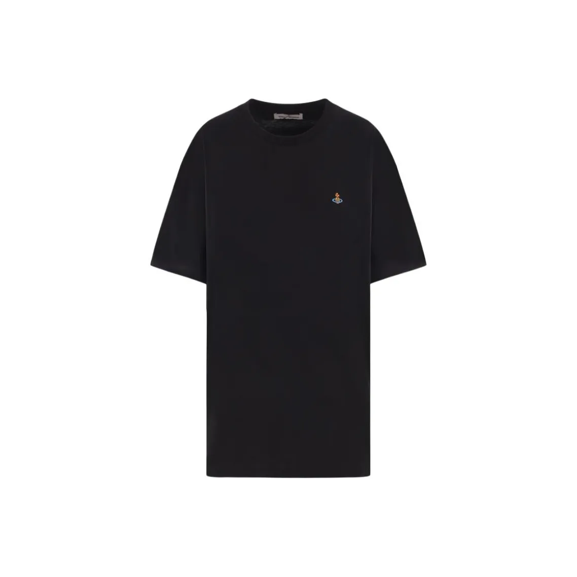 Vivienne Westwood Logo Embroidered Crewneck T Shirt