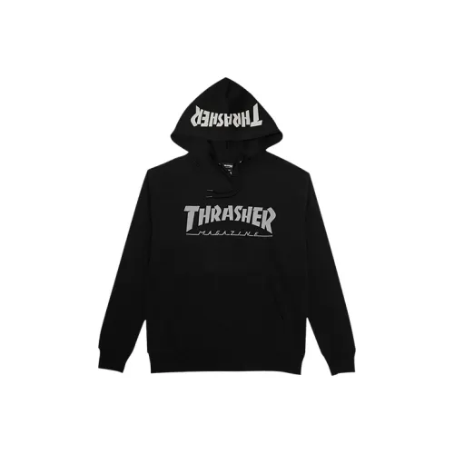 Thrasher Черный Унисекс Свитшоты