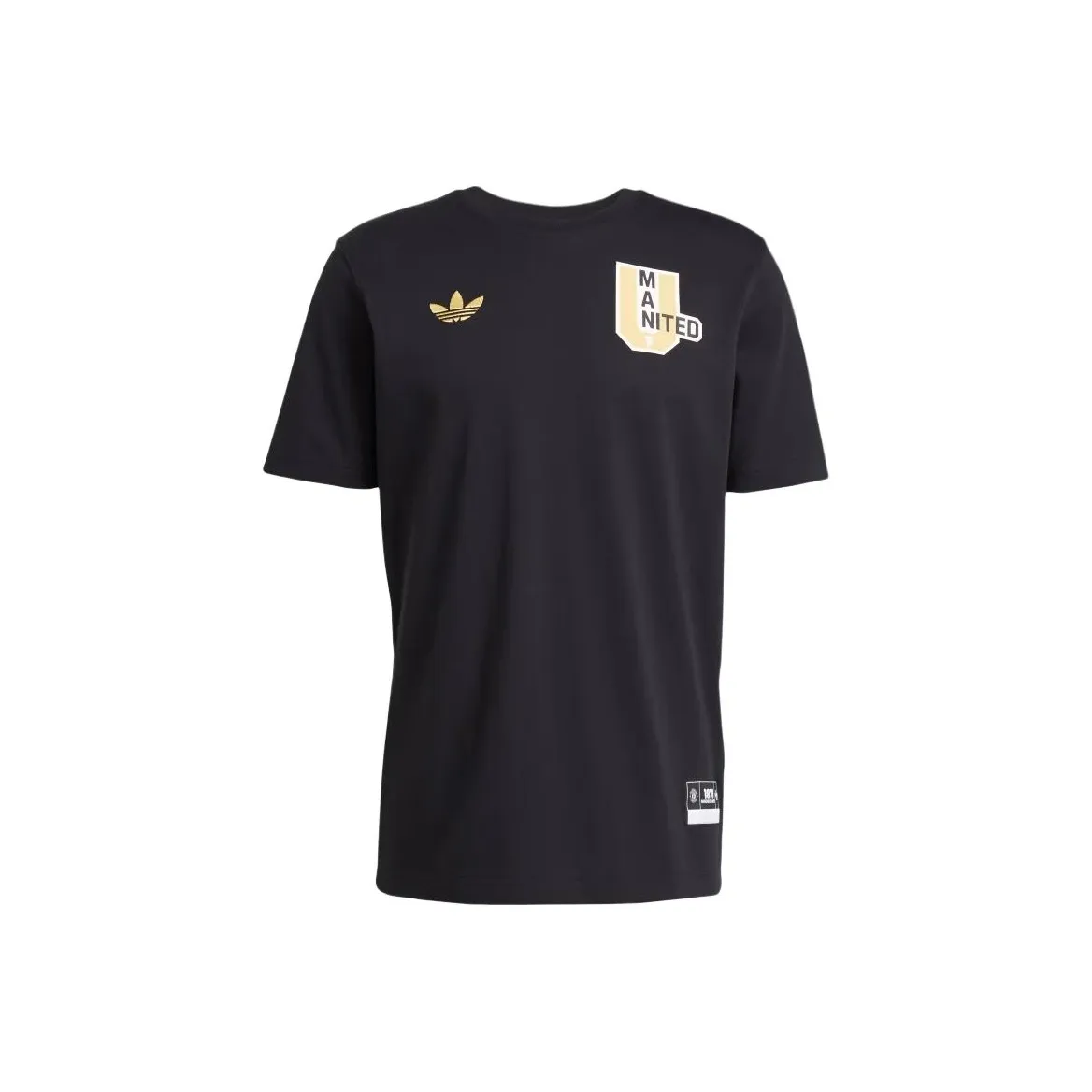 Adidas Originals ManchesterVRCT Tee FW24 UNITED T Рубашка Мужская Черная