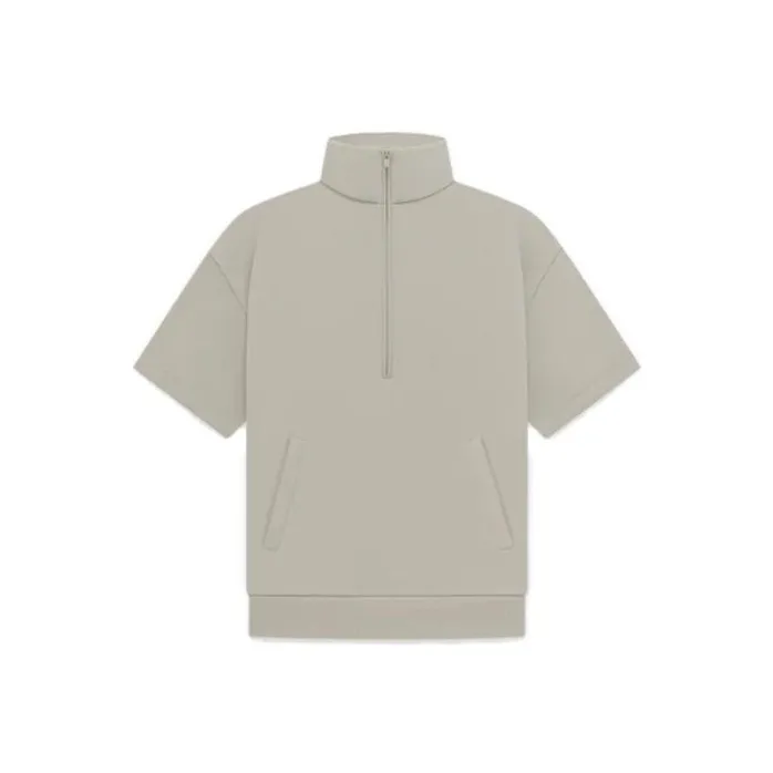Fear Of God Essentials Halfzip 3/4 Sleeve Shirt