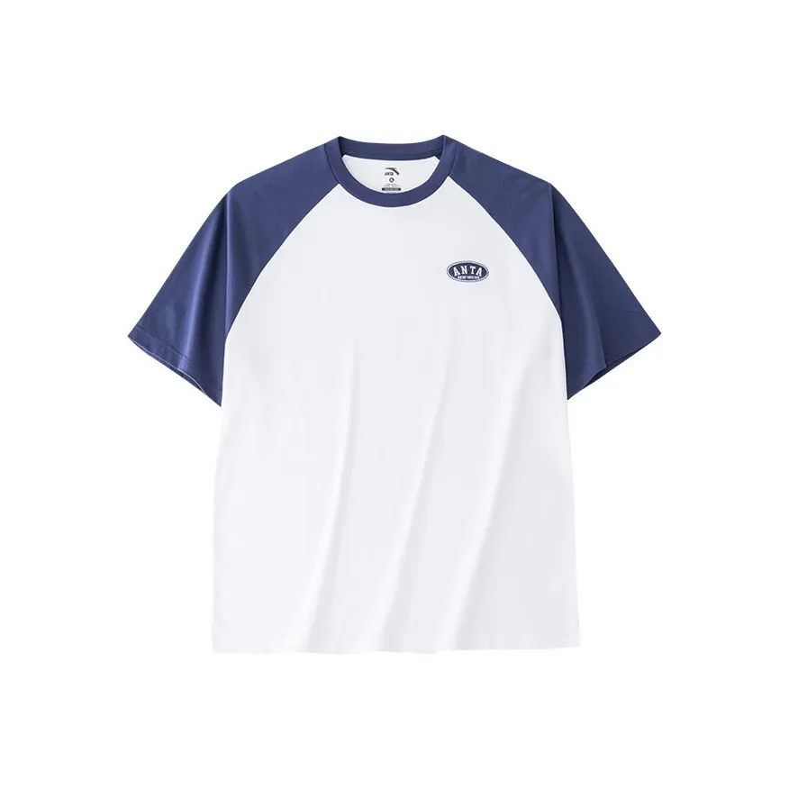 ANTA T Рубашка Мужская Белая Снежинка Тонированный Серый Синий