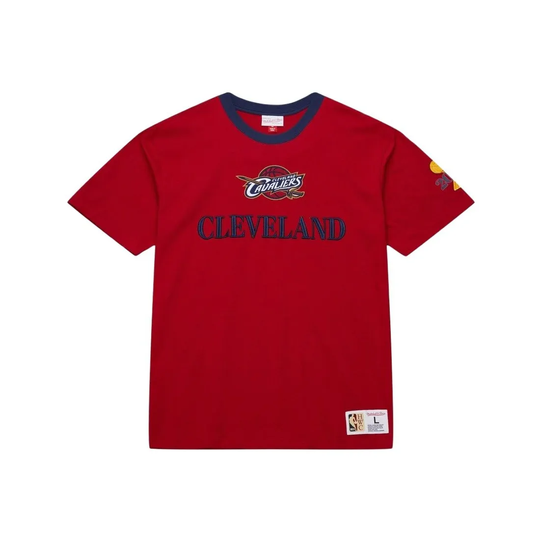 MITCHELL NESS X NBA Cleveland Cavaliers Футболка Мужская Бордовая
