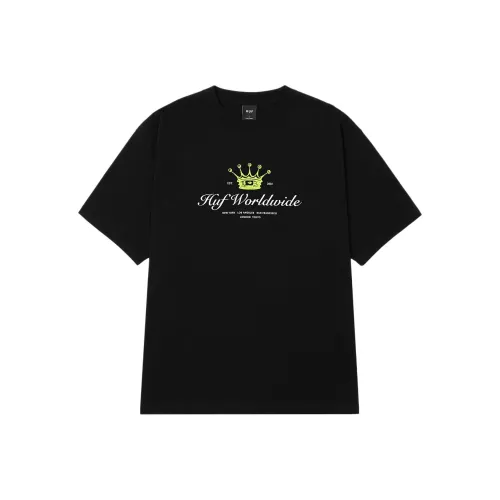 HUF Черная унисекс футболка