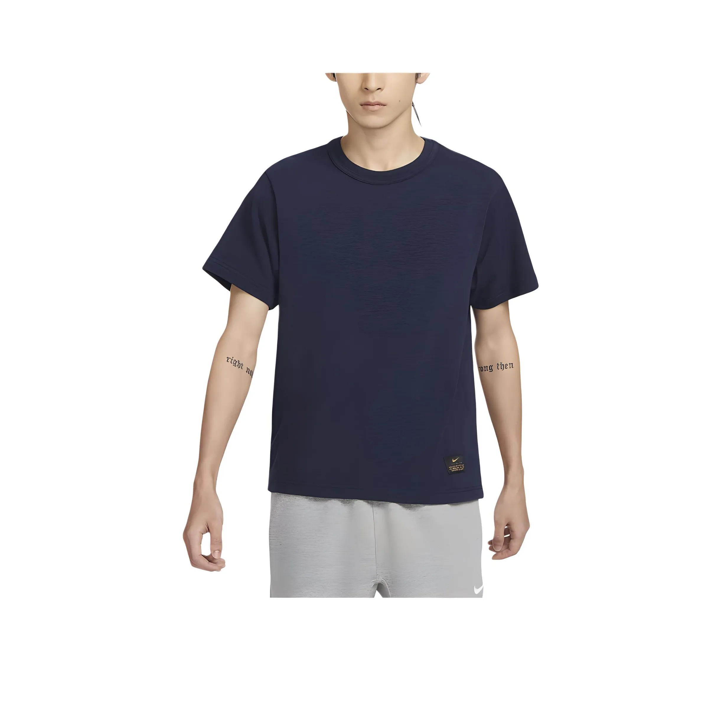 Nike Темно-синие мужские футболки T-Shirt