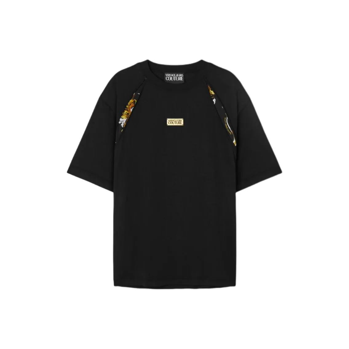 VERSACE JEANS COUTURE Рубашка Мужская Черная + С принтом