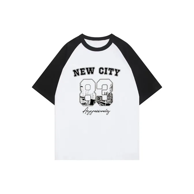 Jean West Летний Реглан с короткими рукавами Мужская рубашка