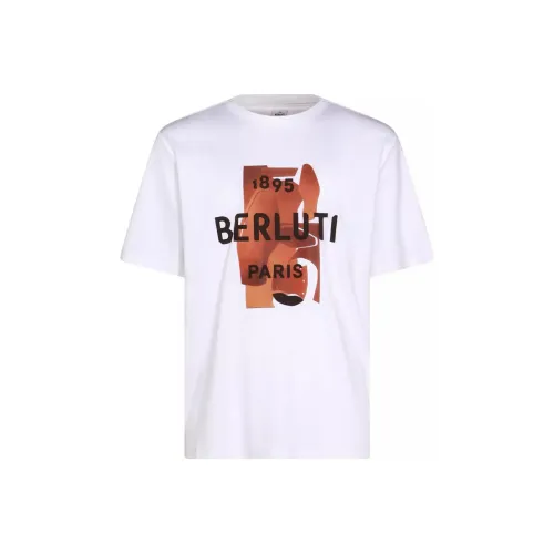BERLUTI Белая Мужская Рубашка