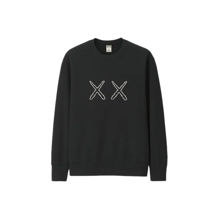 UNIQLO KAWS Collaboration Collection Черный Унисекс Толстовки